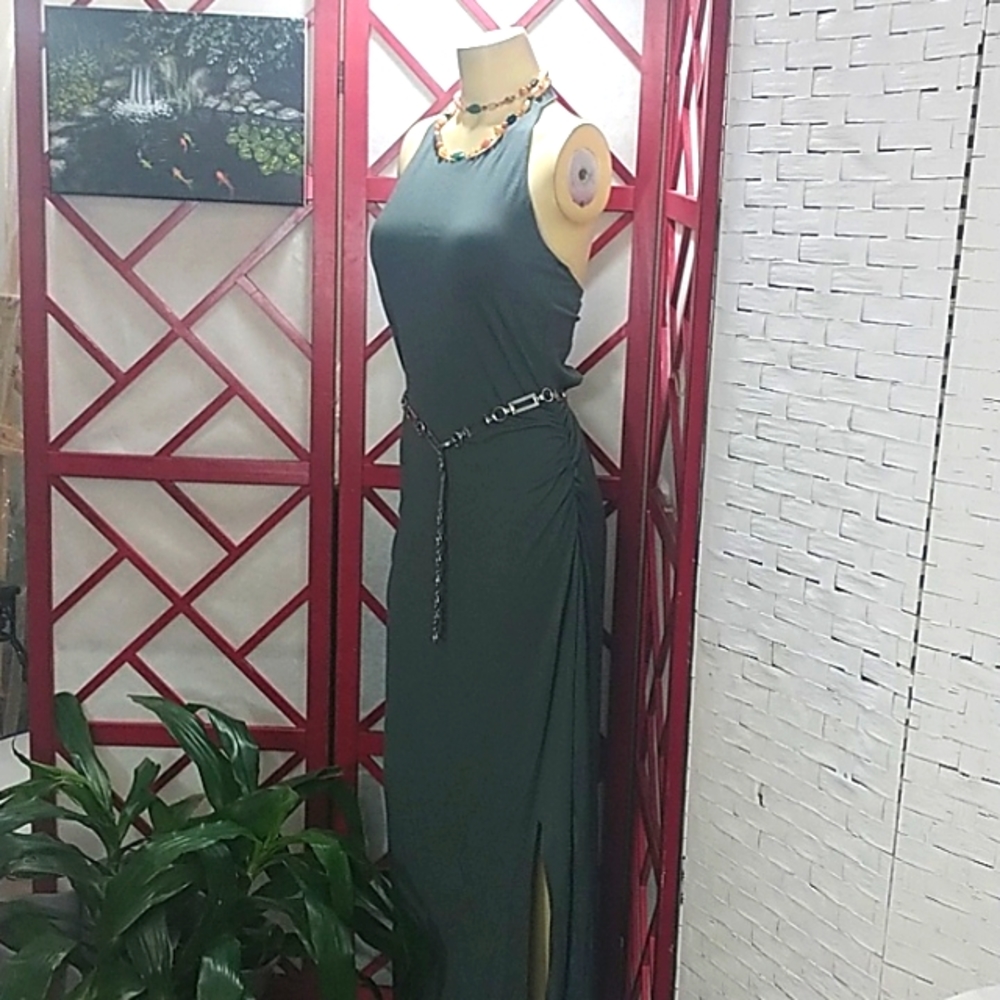 Sleeveless Summer knit Maxi